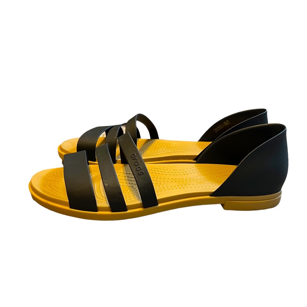 Crocs Tulum Open Flats, Sz. 10